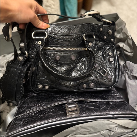 Balenciaga 2024 Handbag Motorcycle City Style - Picture 1 of 6